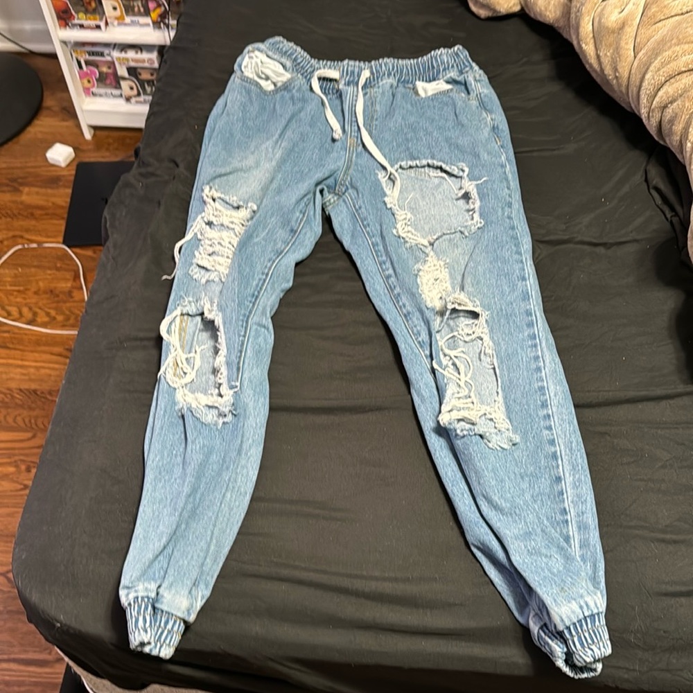 Jean sweat pants